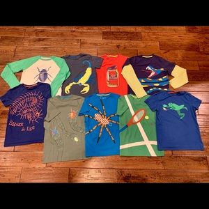 Boden Boys Size 12 LS and SS tees